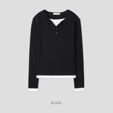 トゥービレイヤード長袖Tシャツ-5C