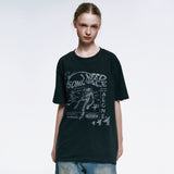 アストロノートTシャツ_ブラック
