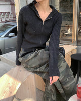 (Unisex) カモピンタックパンツ