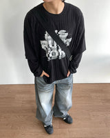 DIS Ribbed Knit Long Sleeve