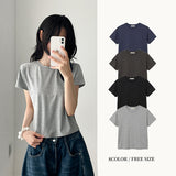 Soft 💭 Daily short-sleeved T-shirt (8 colors)