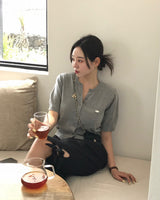 [MADE] パリス, ペンダント, ショートスリーブカーディガン