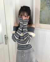 コタニSTフリルオフニット