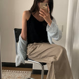 ロージーフローラルシアービスチェスリーブレストップ３カラーズ