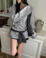 Etista dirty waffle layered long sleeves