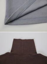 [SHOPPERMADE] ソフトタッチモダルタートルネックTシャツ(5color)