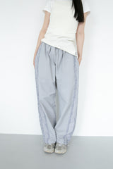 side lace tape jogger pants(3colors)