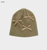 Cont ribbon beanie