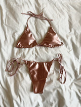 Scotch satin ribbon bikini (pink)