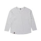 ESSENTIAL PLEAT U-NECK TEE (Off-White)