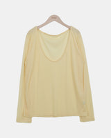 Necho Layered Long Sleeve T-Shirt