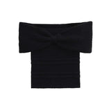 Pure Mood Ribbon Knit Top