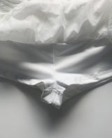 ベラ シャーリング レース スカート(white)