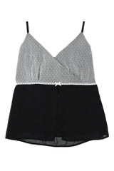 リシャラップスリーブレス (black)