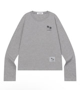 CRAYON PONY GRAPHIC LONG SLEEVE T (4COLOR)