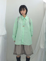 light cotton oversized shirt
