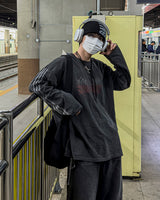 Crew Track Pigment Long Sleeve T-Shirt
