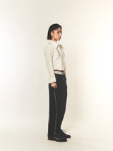 BOOB ZIPPER CROP SHIRT (FOR WOMEN)