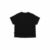 (WOMAN) ビッグロゴ半袖Tシャツ【BLACK】