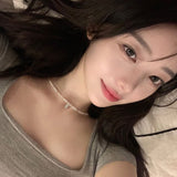 [Celeb pick] Cereal wood Necklace [oatmeal wood]