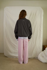 Stripe easy pants_pink