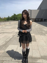 Sant Soft Lace Frill Cardigan