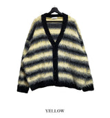 Bear brush mohair cardigan