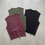 Washed Vintage Wide-Shoulder Tank