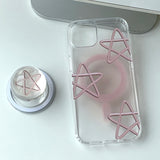 Pink - スプリングスター Magsafe フォーンケース スマホグリップ セット