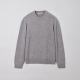 カシミアブレンドウールクルーネックニット GRAY