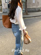lace-off shirt(onecolor)
