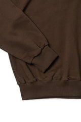 Wtsm logo sweatshirt_brown