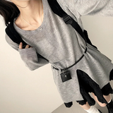 Bolton Loose Fit Pocket Belt Knit