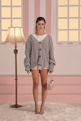 Baby boo cardigan - gray 