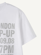 Pop-up vintage print T-shirt