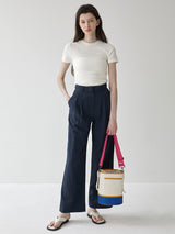 FRAM BASKET canvas bag / Fresh Ivory