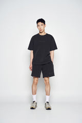 25SS SIMPLE LOGO PIGMENT SHORT SLEEVE T-SHIRT CHARCOAL