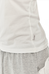  Kleen club letter top, White