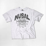 Circle Grunge Over-fit T-Shirts - 4COLOR