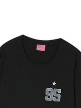 95 ベーシック ロング スリーブ ライトブラック