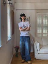 Bolide Washing Baggy Denim Pants