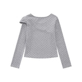 Avielle Asymmetric Buckle Top