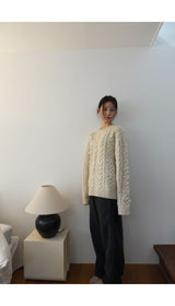 Berry vintage sweater (2C)