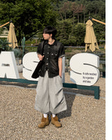Veluke Belt Cargo Bermuda Pants