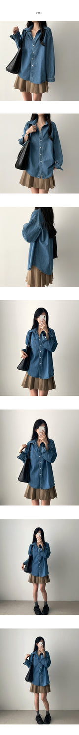 Forring Overfit Daily Denim Shirt