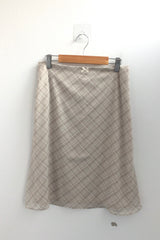 Shea Checkered A-skirt