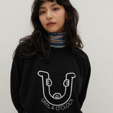 R Crew Sweatshirts Black