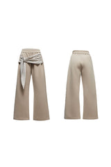 Houndstooth Bow Sweatpants