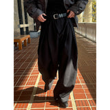 [Unisex] タックワイドスラックス(2color)
