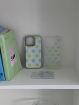 wish dot silver epoxy case 
